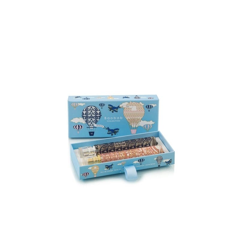 Coffret cadeau duo spray Baobab Collection MFB Manhattan/Paris