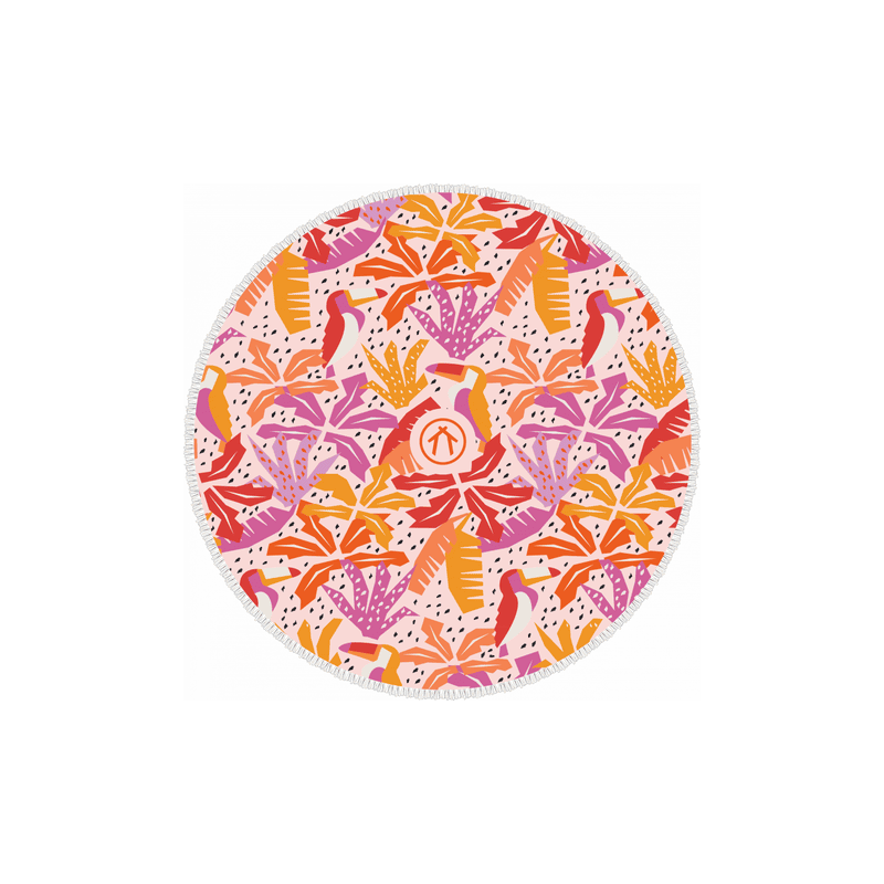 The round Towel /Serviette de plage ronde PINAE