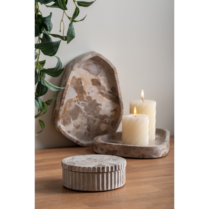 Plateau ORGANIC marbre