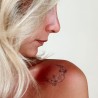 Lune Florale Pack de 5 Tattoos