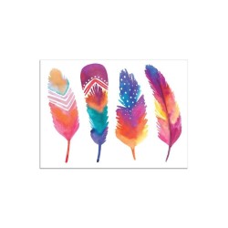 Minis plumes Pack de 5 Tattoos
