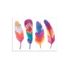 Minis plumes Pack de 5 Tattoos