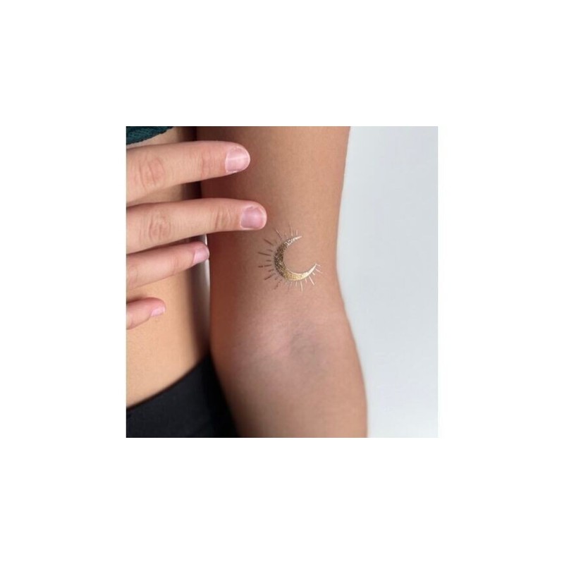 Lune dorée de 5 Tattoos