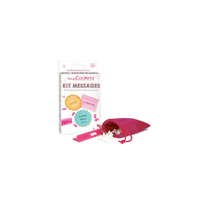 Kit Messages biscuits