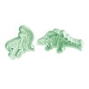 Découpoirs éjecteurs S/2 Dinosaures