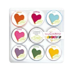 Colorants naturels en poudre S/9