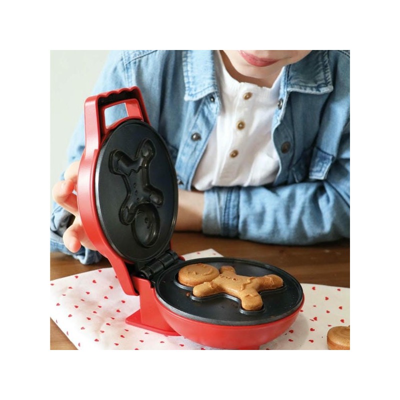 Mini gaufrier Pain d'Epices avec sachet ingredients