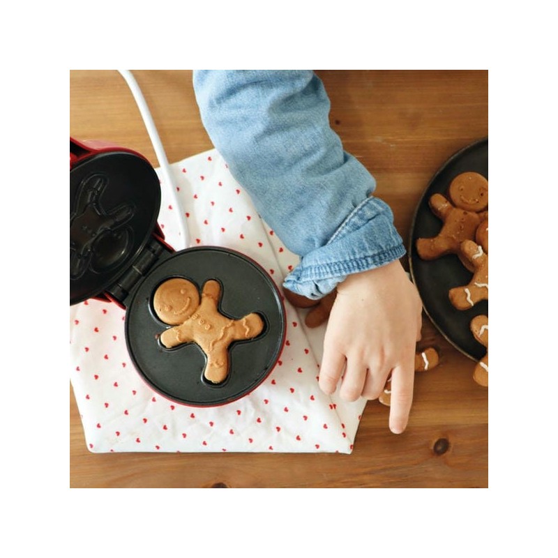 Mini gaufrier Pain d'Epices avec sachet ingredients