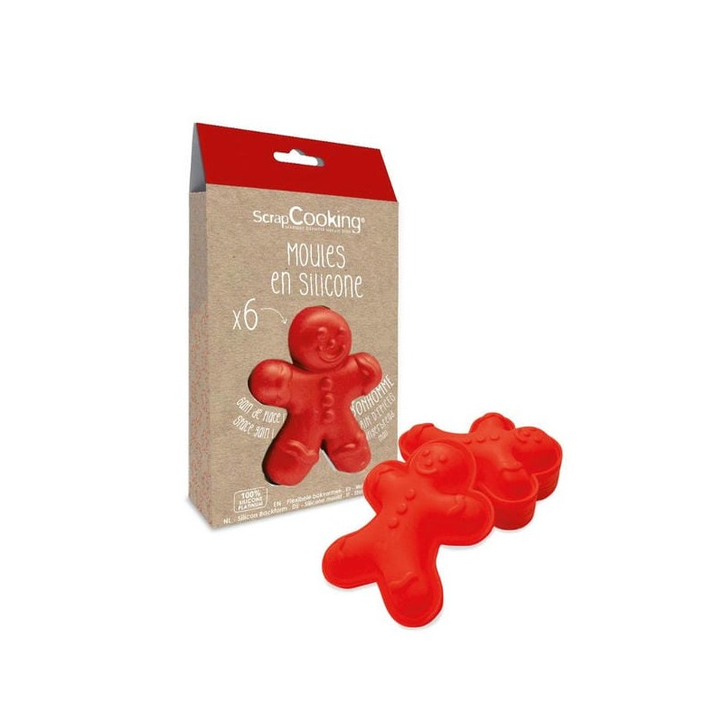 Pain d'Epices moules en silicone S/6