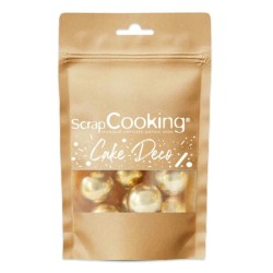 Perles chocolat croustillantes XXL Or