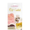Carnet de 4 feuilles d'or 24 carats
