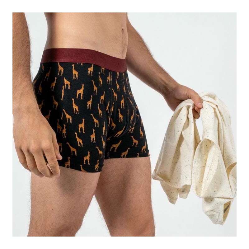 Girafe - Boxer en coton biologique