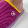 Pantoufles - velour cotelé Rose
