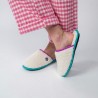 Pantoufles - Sherpa Violet