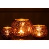 CRAQ photophores Boule Bronze