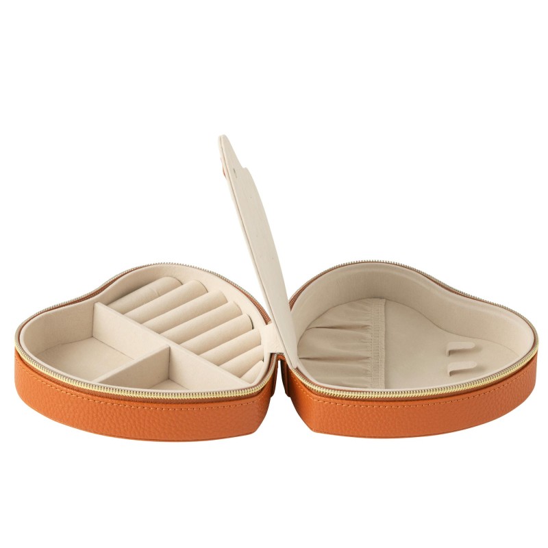 Coffret à bijoux COEUR Cognac