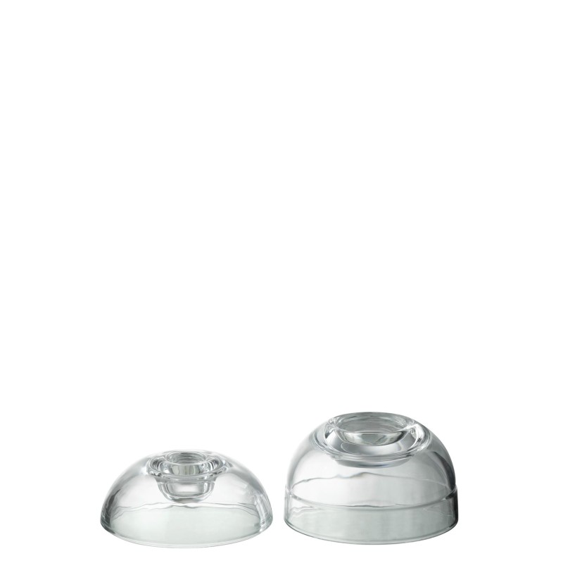 DUALIA Photophore & chandelier en verre