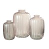 PINKY Vases lignés