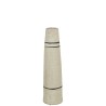 Greco vases tube en terre cuite lignes noires