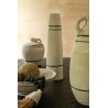 Greco vases tube en terre cuite lignes noires