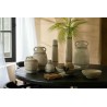 Greco vases tube en terre cuite lignes noires