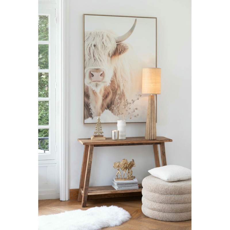 Yack sous neige Tableau
