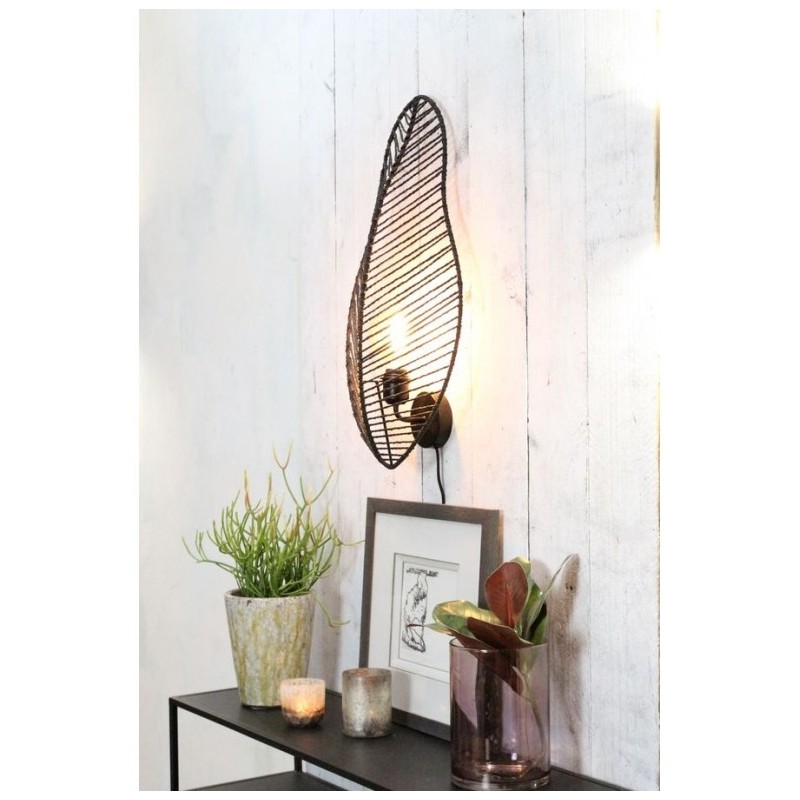 PEEKABOO Lampe murale - Noir Noir