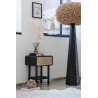 AJACCIO Lampe Suspendue Ou Abat-Jour Rotin Naturel Small
