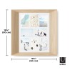 Lookout Cadre photo Multi Naturel