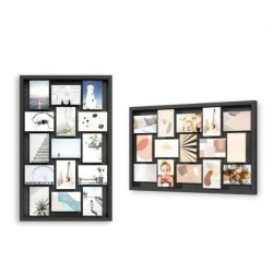 PIXIE Cadre multi photos Noir