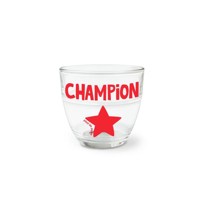 Verre Champion Collection Môme