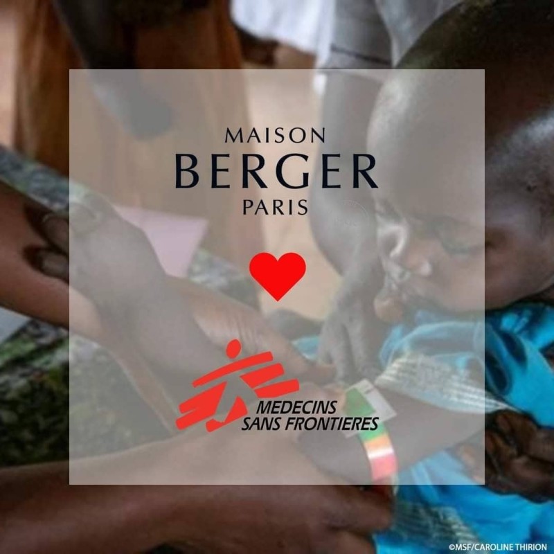 MSF Coffret lampe catalyse noire x Medecins sans frontières