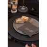 Ardoise à manger - Sous assiette BON APPETIT