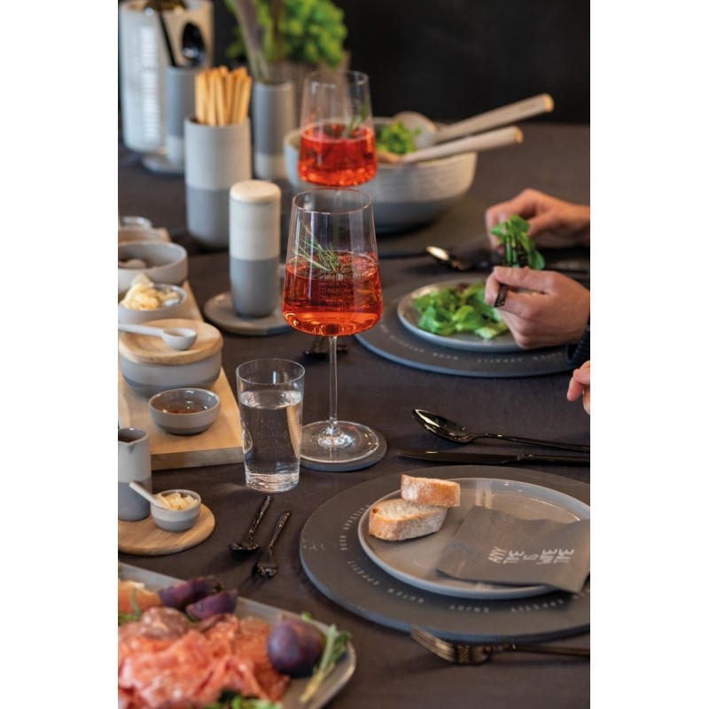 Ardoise à manger - Sous assiette BON APPETIT