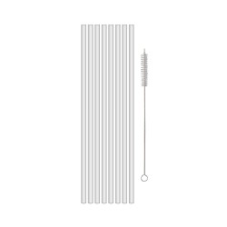 Boite de 6 Pailles Cheers Koziol 20cm