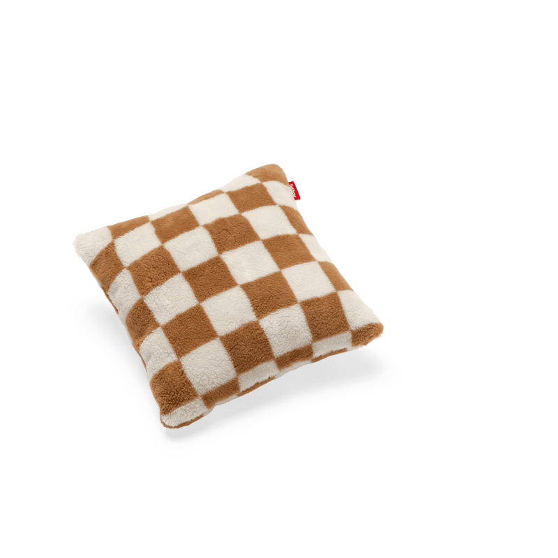 Coussin Square pillow Teddy Damier