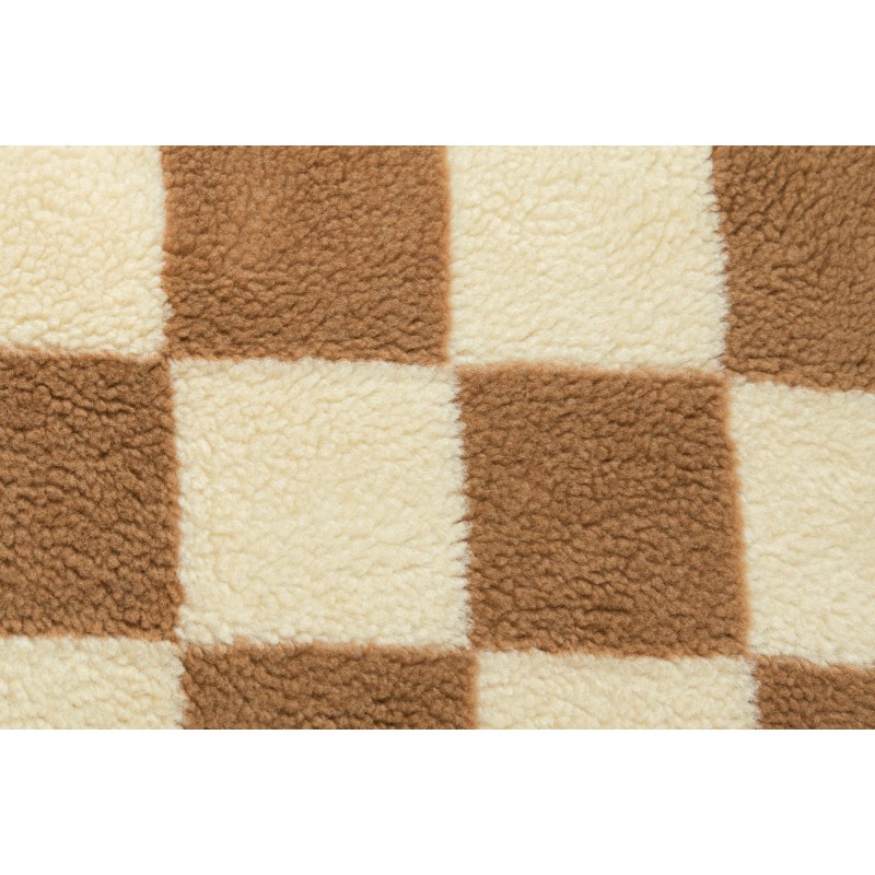 Coussin Square pillow Teddy Damier