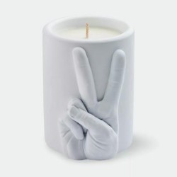 PEACE Bougie beton