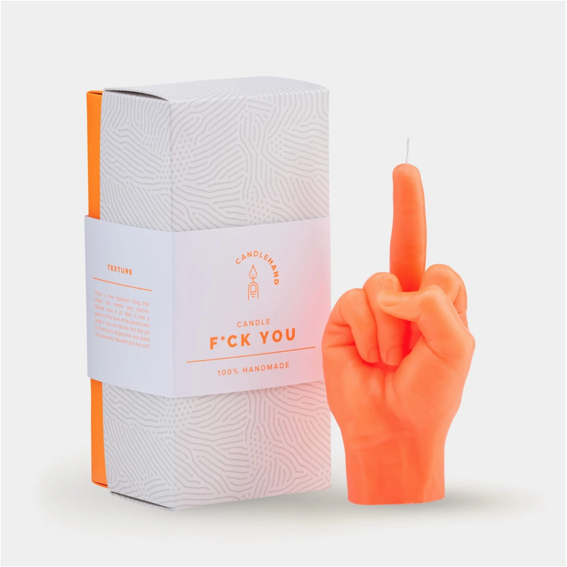 F*CK YOU Bougie décorative