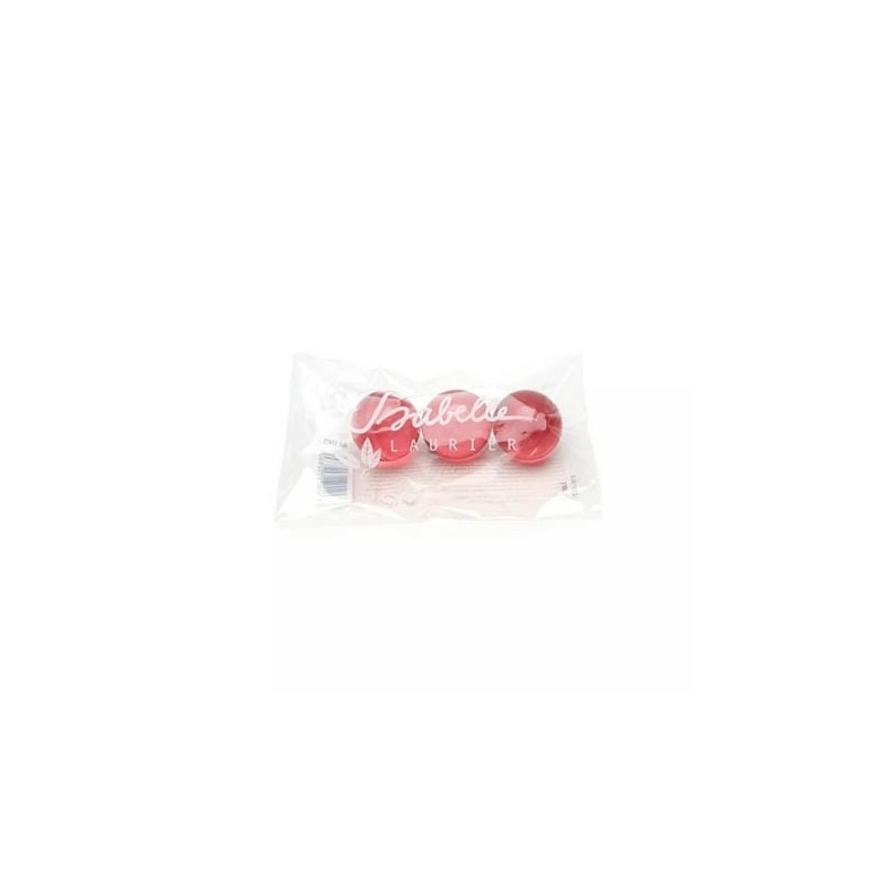Perles d'huile de bain Fleur Fruit de la passion S/3
