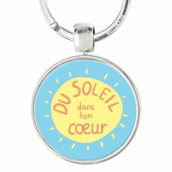 Porte Clé - Du soleil dans ton coeur