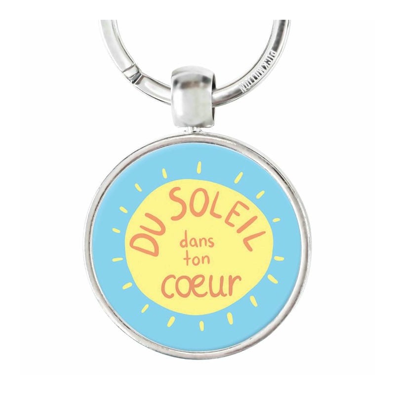 Porte Clé - Du soleil dans ton coeur