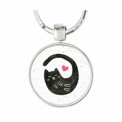 Porte Clé - Little black cat
