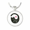 Porte Clé - Little black cat