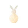 Lampe lapin origami en porcelaine