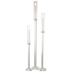 MOIRA Chandeliers tube en verre