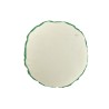 Coussin smiley Tufté rose vert