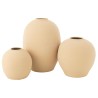 Cassia Vases argile Beige