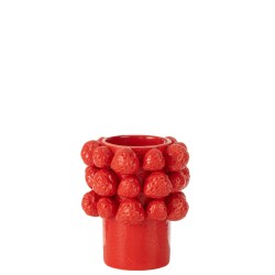 Fraises vases demi-haut céramique