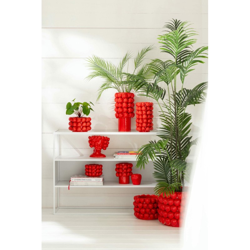 Fraises vases demi-haut céramique